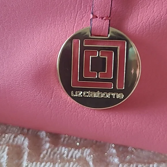 LIZ CLAIBORNE NWOT JESS CARNATION HANDBAG - Picture 2 of 10